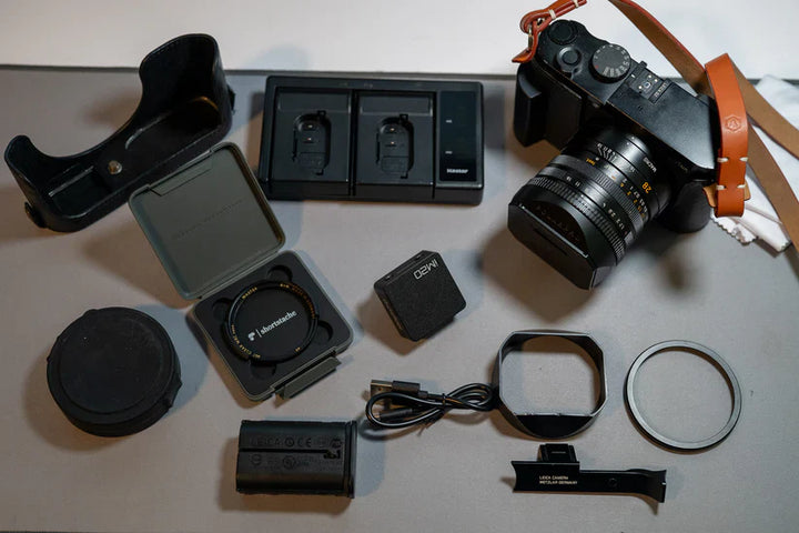 Leica Q2 47.3 MP Digital SLR Camera - Black + Accessories