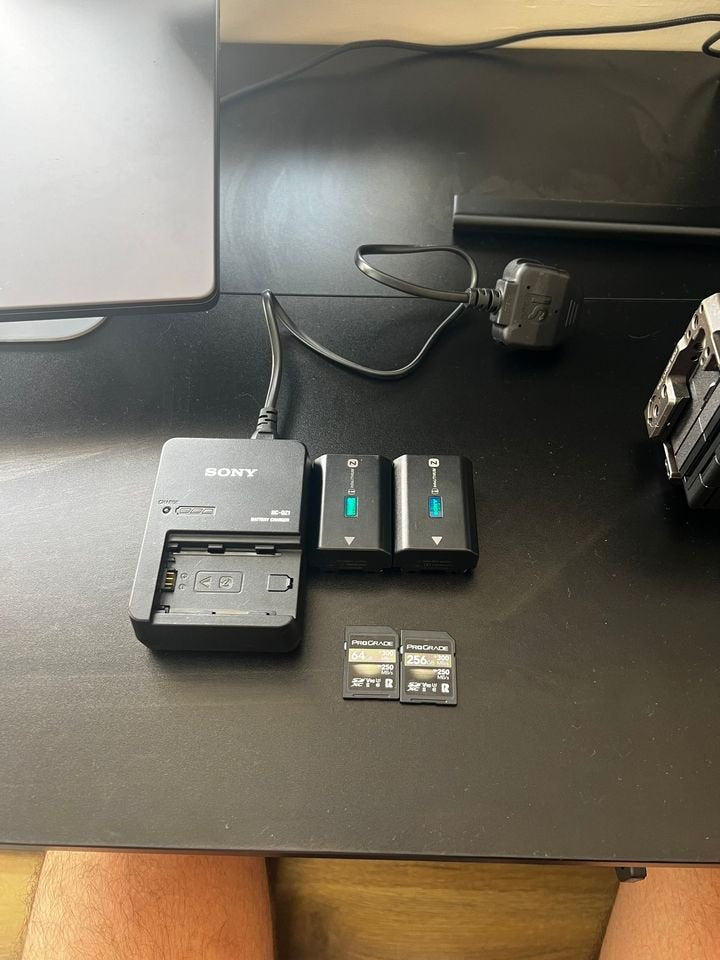 Sony FX3 camera with all accessories