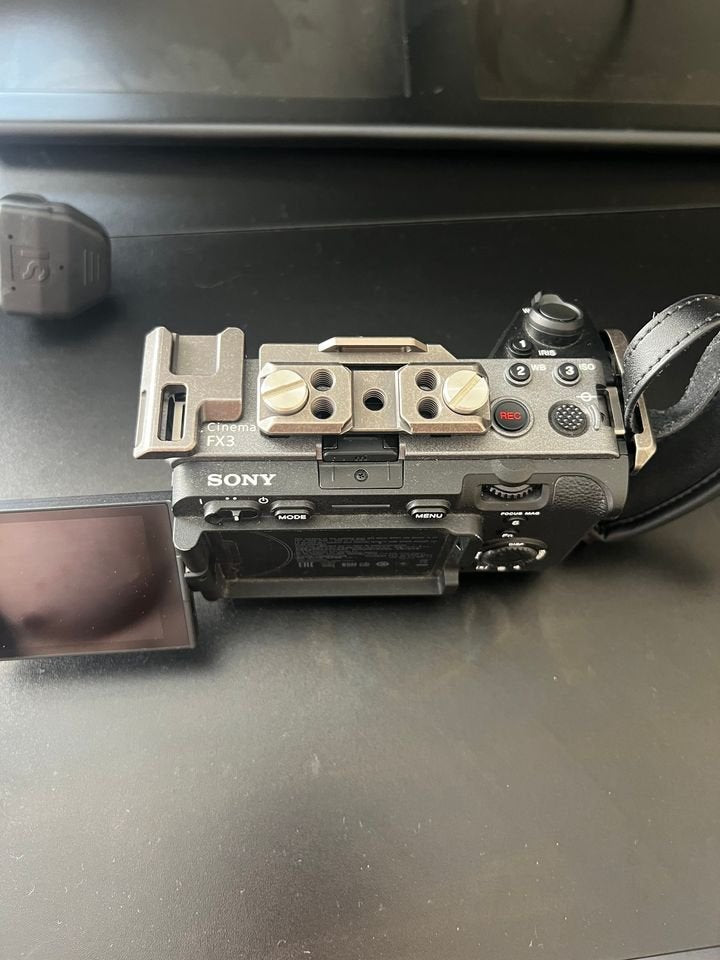 Sony FX3 camera with all accessories