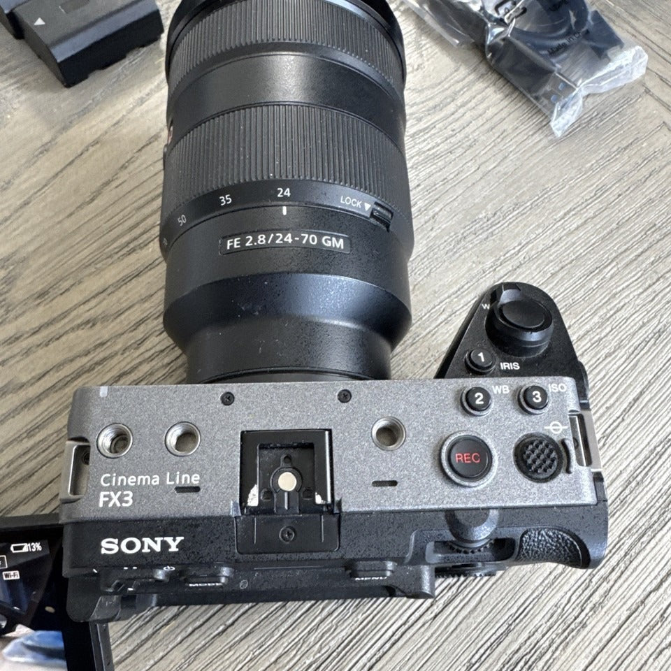 Sony Alpha ILME-FX3 Full Frame Cinema Line Camera