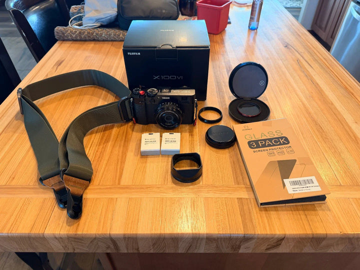 Fujifilm X100VI Digital Camera (Black) – Includes Extra Accessories