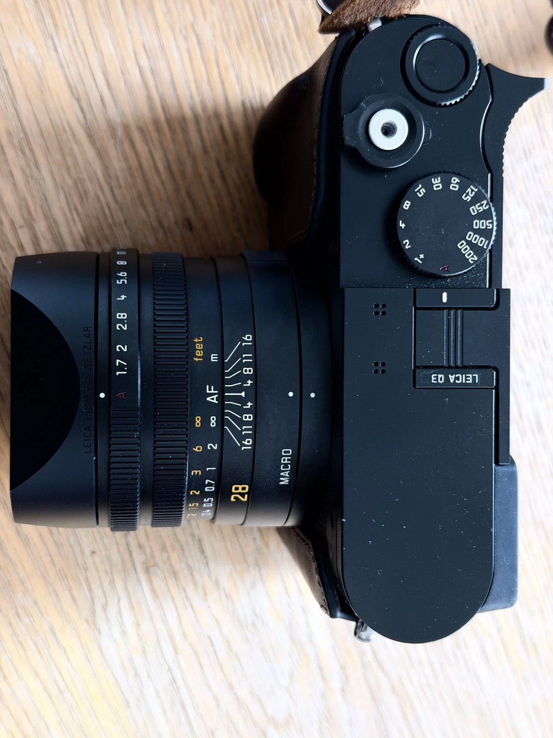 Leica Q3 28 60.3MP Camera - Black - Excellent Condition + Warranty + Thumb Grip