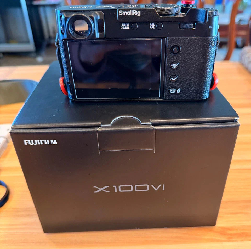 Fujifilm X100VI Digital Camera (Black) – Includes Extra Accessories