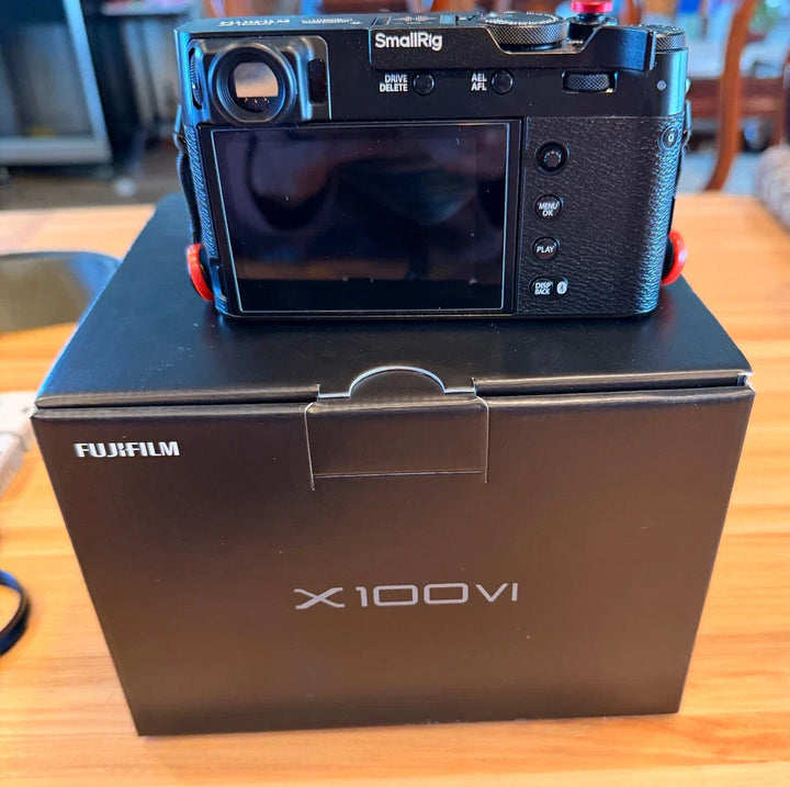 Fujifilm X100VI Digital Camera (Black) – Includes Extra Accessories
