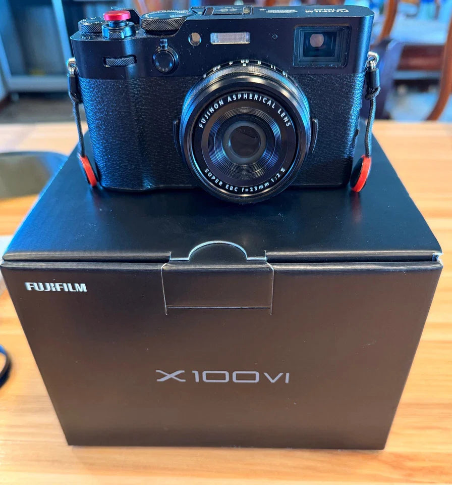 Fujifilm X100VI Digital Camera (Black) – Includes Extra Accessories